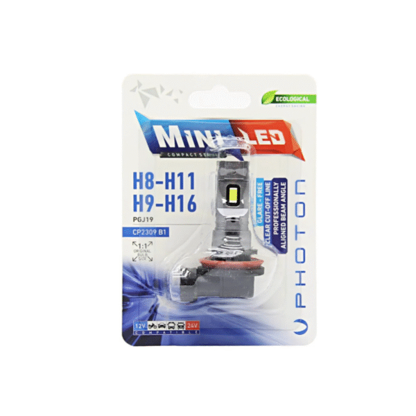 Photon Mini Serisi H8/9/11/16 Led Ampul Takımı
