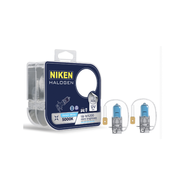 Arttırılmış Beyaz Işık H3 Ampul Takımı