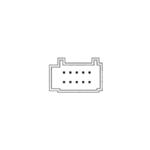 Audi-A3/A6 Ayna Ayar Anahtar Anahtarı - Görsel 2