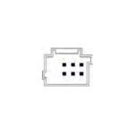 Renault-Clio 3/Modus Dörtlü Anahtarı - Görsel 2