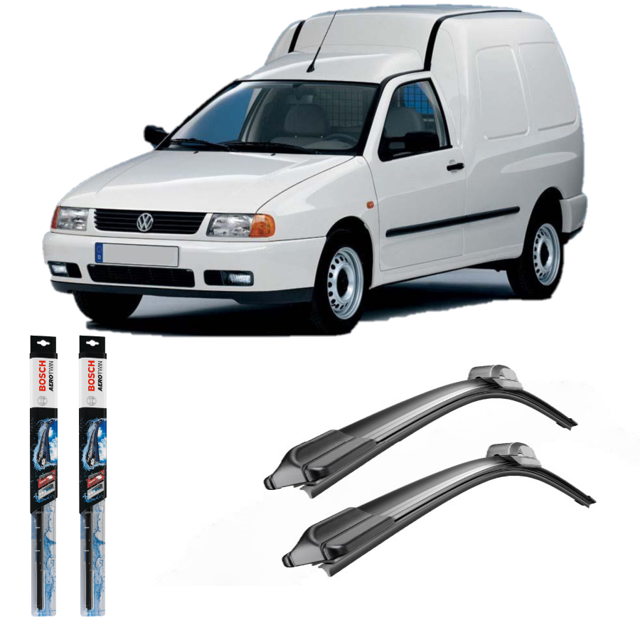 boschvolkswagen-caddy-1996-2003-bosch-392c13 Volkswagen Caddy (1996-2003) Bosch Aerotwin Silecek Takımı - Görsel 1