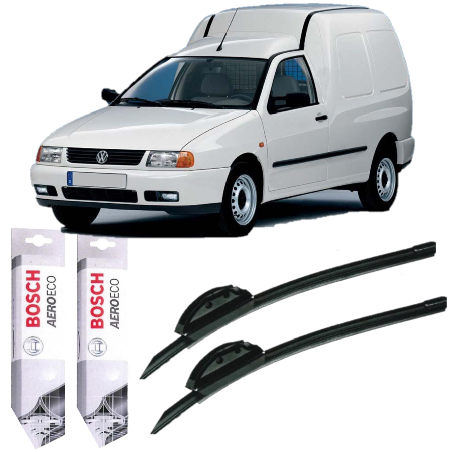 boschvolkswagen-caddy-1996-2003-bosch-3d32cc Volkswagen Caddy (1996-2003) Bosch Aeroeco Silecek Takımı - Görsel 1