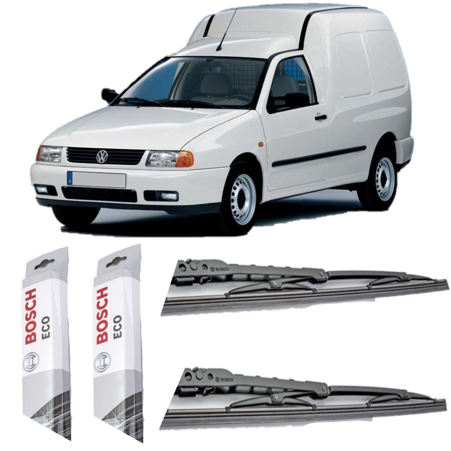boschvolkswagen-caddy-1996-2003-bosch-c0b-4c Volkswagen Caddy (1996-2003) Bosch Eco Silecek Takımı - Görsel 1