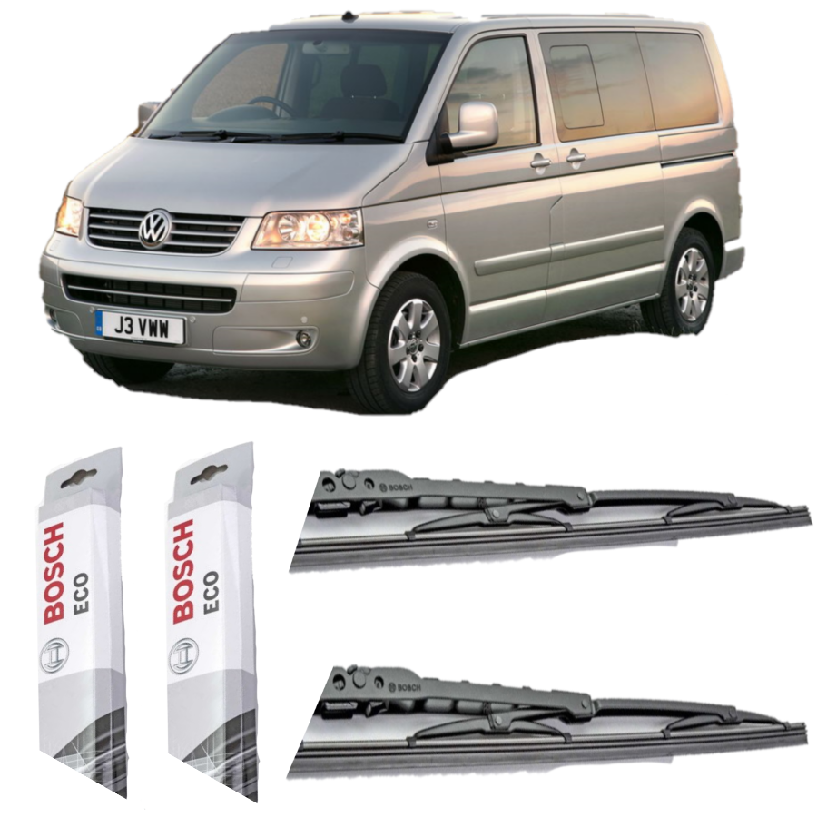boschvolkswagen-caravelle-t5-2003-2013-93fa-4 Volkswagen Caravelle T5 (2003-2013) Bosch Eco Silecek Takımı - Görsel 1