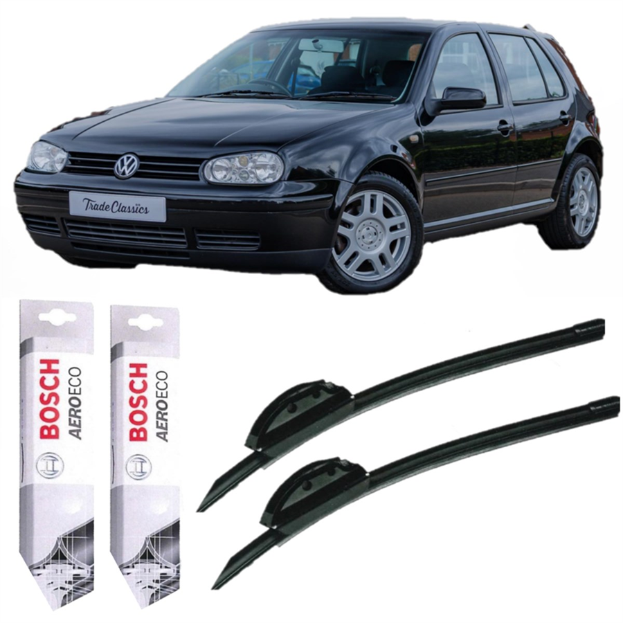 boschvolkswagen-golf-4-1999-2002-bosch-8cb48 Volkswagen Golf 4 2003-2005 Bosch Aeroeco Silecek Takımı - Görsel 1