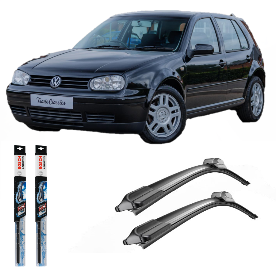 boschvolkswagen-golf-4-1999-2002-bosch-9c71f3 Volkswagen Golf 4 1999-2002 Bosch Aerotwin Silecek Takımı - Görsel 1