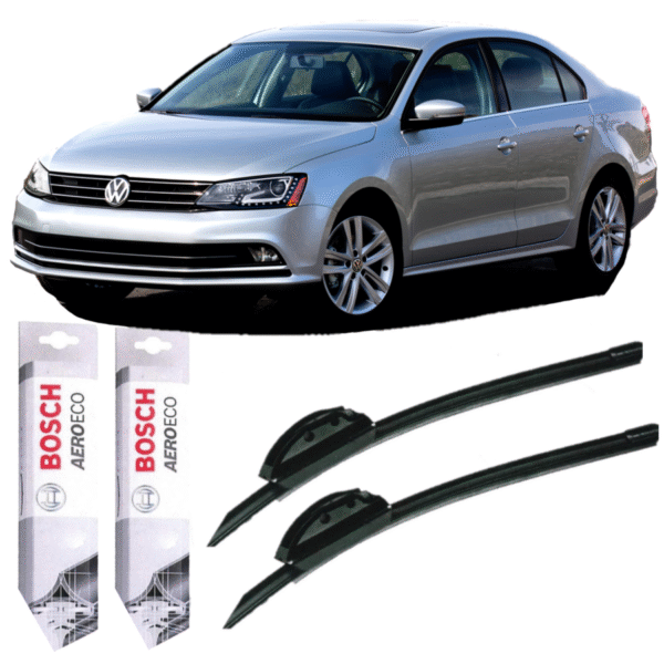 Volkswagen Jetta (2011-2022) Bosch Aeroeco Silecek Takımı