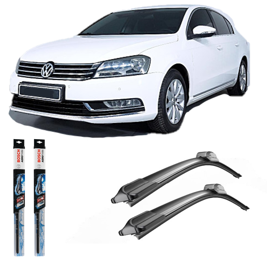 boschvolkswagen-passat-2012-bosch-aero-d0c-b4 Volkswagen Passat (2012) Bosch Aerotwin Silecek Takımı - Görsel 1