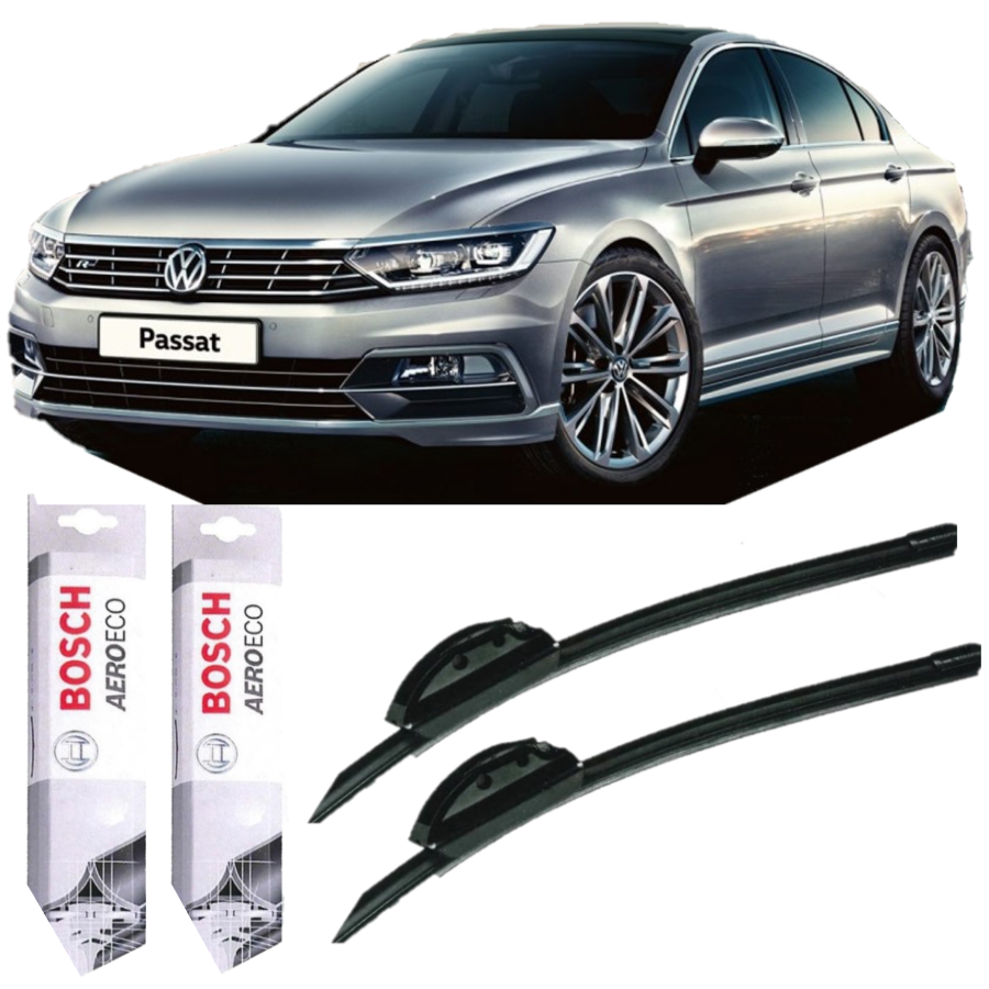 boschvolkswagen-passat-2019-2022-bosch-7d00ba Volkswagen Passat (2019-2022) Bosch Aeroeco Silecek Takımı - Görsel 1