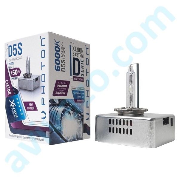 Photon D5S 8000K %50 Fazla Işık Ampul