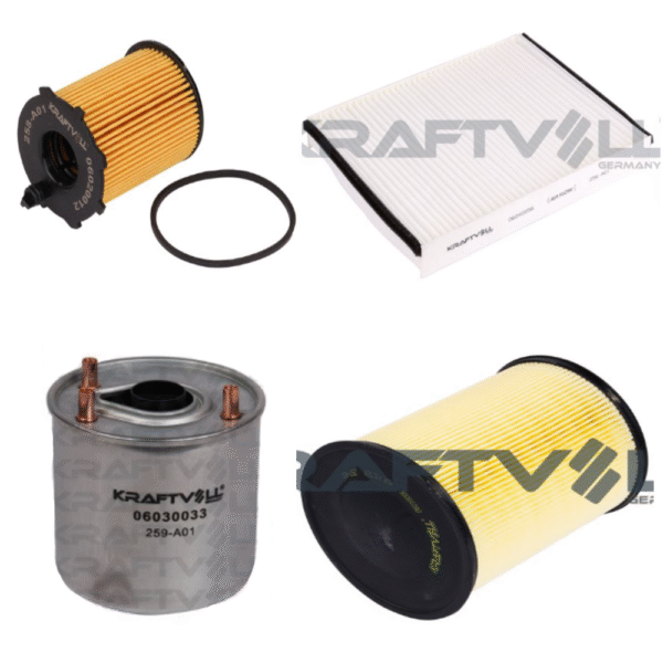 Ford Focus 3 1.6TDCİ 4'lü Filtre Seti