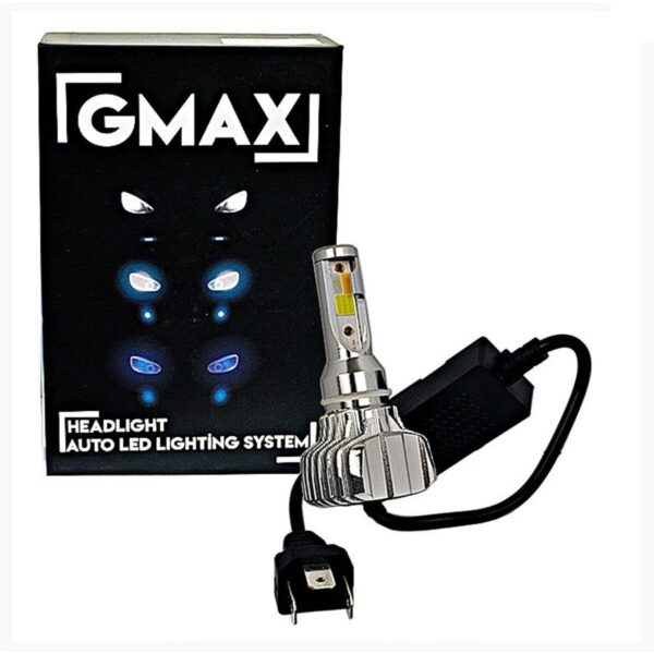 Gmax 3 Renk ve Çakarlı H4 Led Xenon Beyaz/Mavi/Sarı/Beyaz Çakarlı