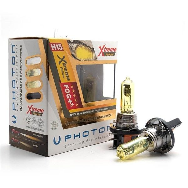 Photon H15 12V 15/55W Xtreme Yellow Serisi Civciv Sarı Ampul