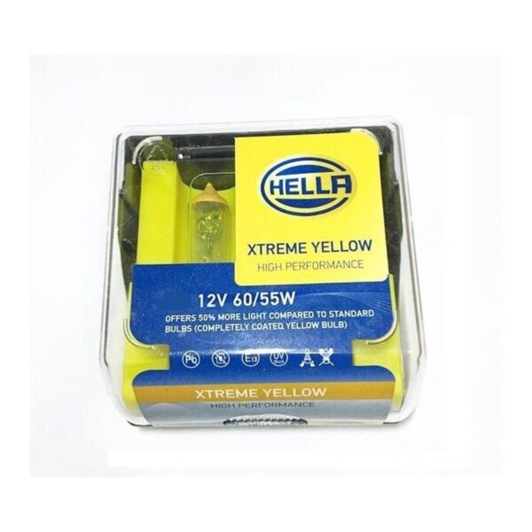 Hella H7 Xtreme Yellow Sarı Işık Ampul
