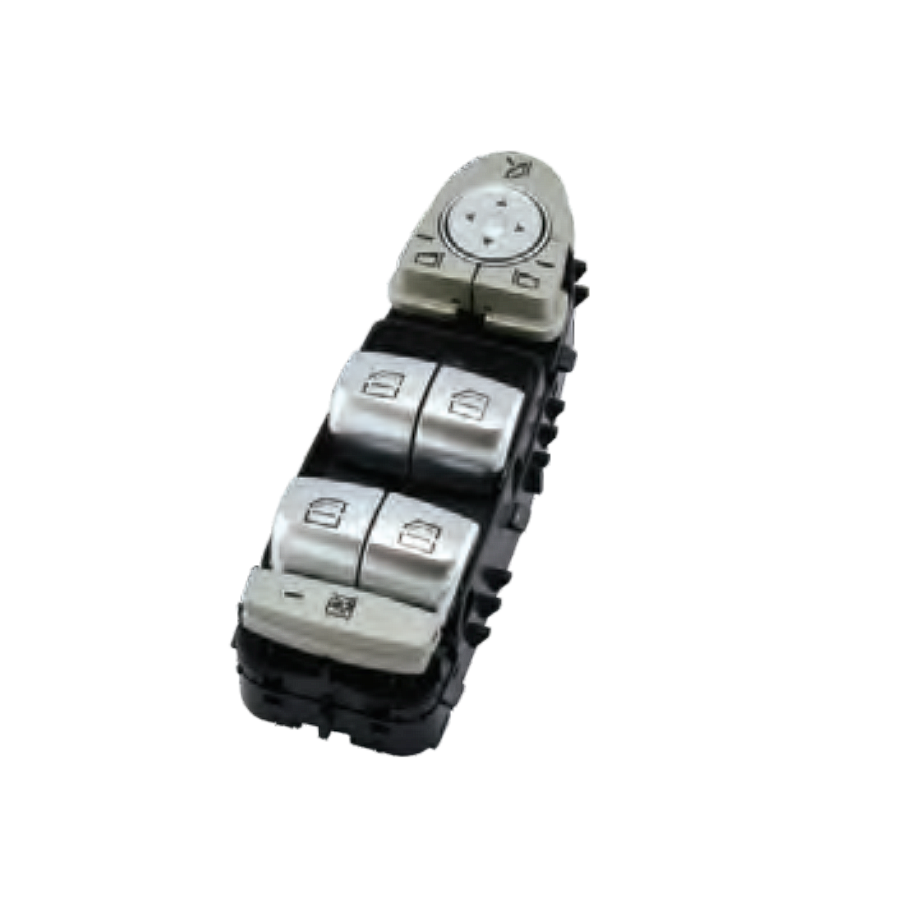 krawan-556-cam-acma-kapama-anahtari-on-a-40a6 An-556 Cam Açma Kapama Anahtarı Ön Siyah Mercedes-W205/X253 - Görsel 1