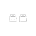 Cam Açma Kapama Anahtarı Ön Peugeot/Citroen-307/C5 - Görsel 2