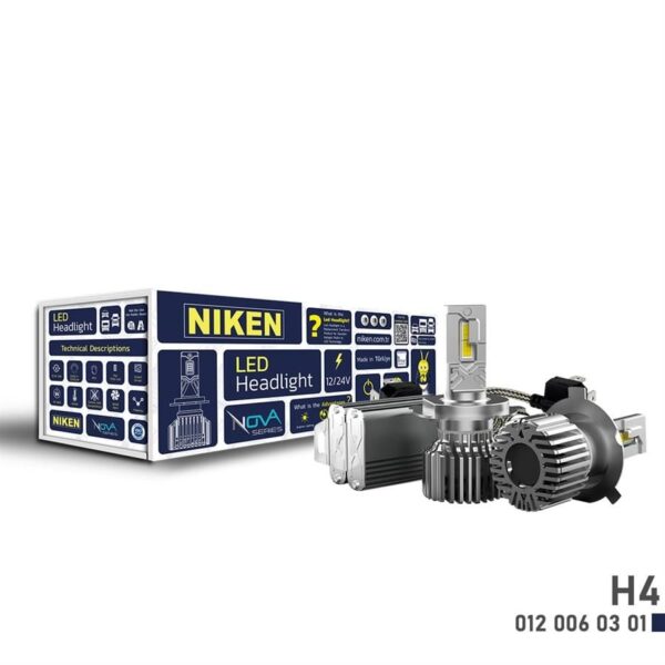 Niken Nova Serisi H4 Led Far Ampul Takımı