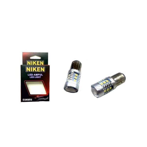 Niken P21W 93 Mercekli Can-Bus Beyaz Led Ampul