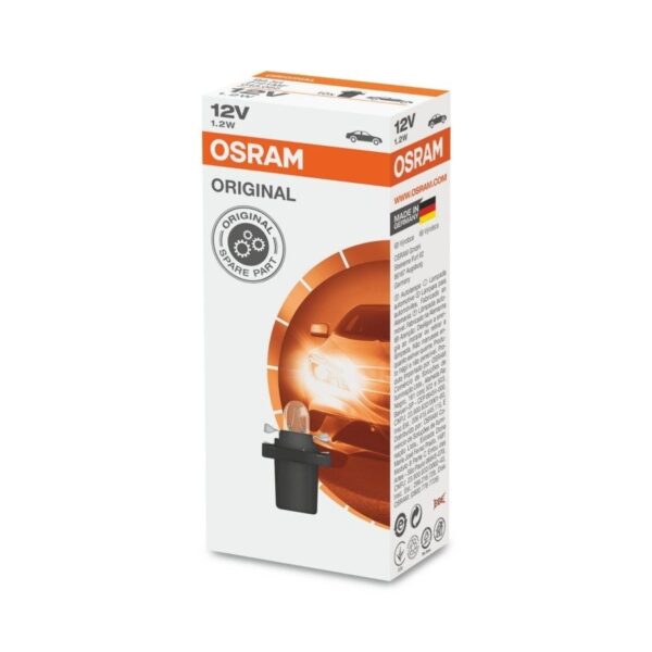 Osram 1.2W Duylu Dipsiz Siyah