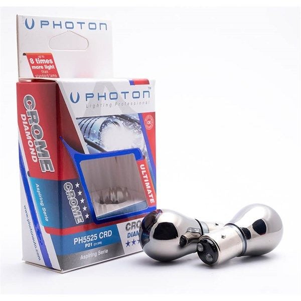 Photon P21/5W Chrome 12V 1016 Xen Vısıon Çift Duy Beyaz Ampul