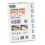 Photon P21W Chrome 12V 93 Amber Ampul - Görsel 2