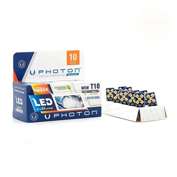 Photon T10 W5W 12V 10Smd Led Amber (1 Adet)
