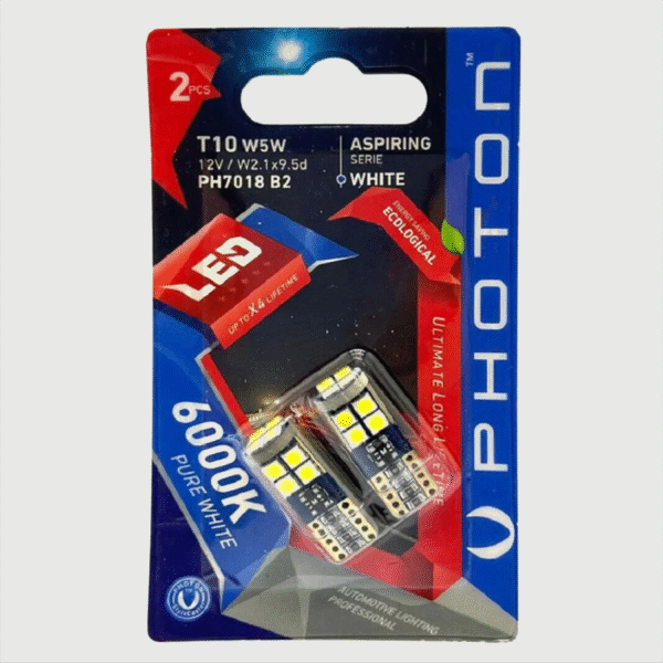 PhotonT10 W5W 4+4+4 12-24V Exclusive Cb Park Led