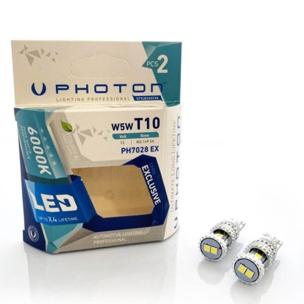 Photon W5W 15Smd 12V Exclusıve Cb Park Led