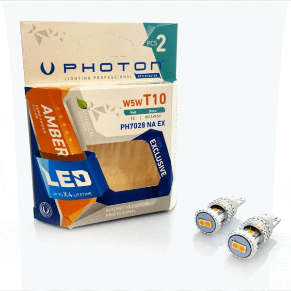 Photon W5W 15Smd Amber 12V Exclusıve Cb Park Led