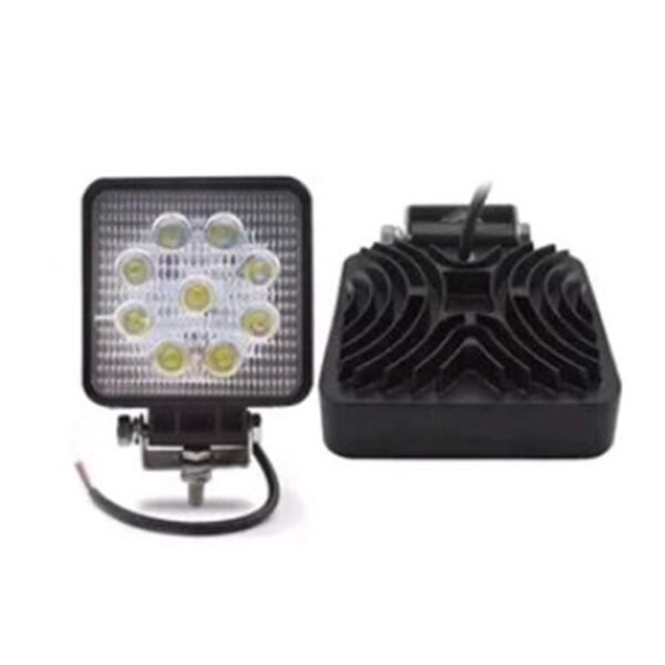 12V-80V Yuvarlak TIP CALISMA LAMBASI 9LED 27W 35MM