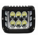 Led Çalışma Lambası 6 Led Beyaz + 6 Led Turuncu - Görsel 4