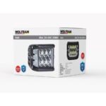 Led Çalışma Lambası 6 Led Beyaz + 6 Led Turuncu - Görsel 2