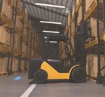 Oval Forklift Çalışma Lambası Mavi E Belgeli - Görsel 4