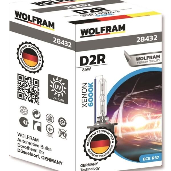Wolfram D1R Xenarc 6000K Beyaz Işık