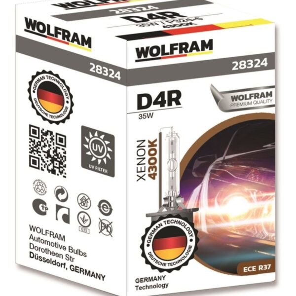 Wolfram D4R Xenarc 4300K Kahverengi Çubuk