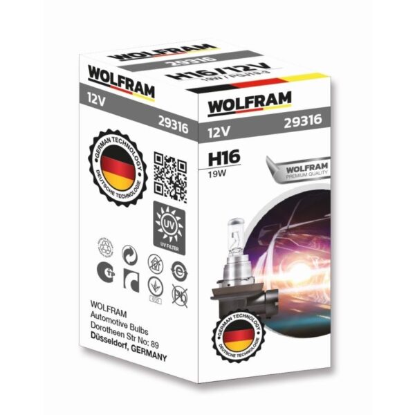 Wolfram H16 Standart Işık