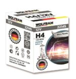 Wolfram H4 Standart Işık Tırnaklı Yüksekwatt  P43T Ampul