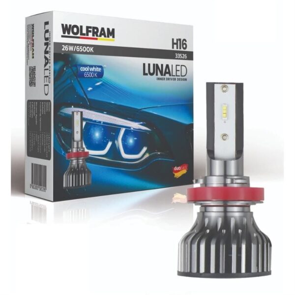 Wolfram Luna H16 Led Far Ampul Takımı