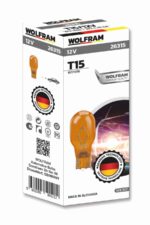 Wolfram T15 Wy16W Büyük Dipsiz Sarı Ampul