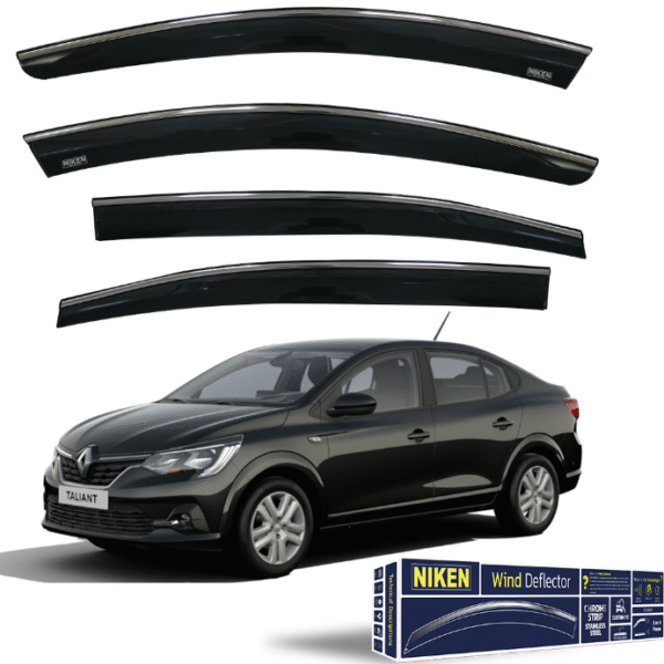 Renault Taliant 2021-Sonrası Kromlu Cam Rüzgarlığı 4'Lü