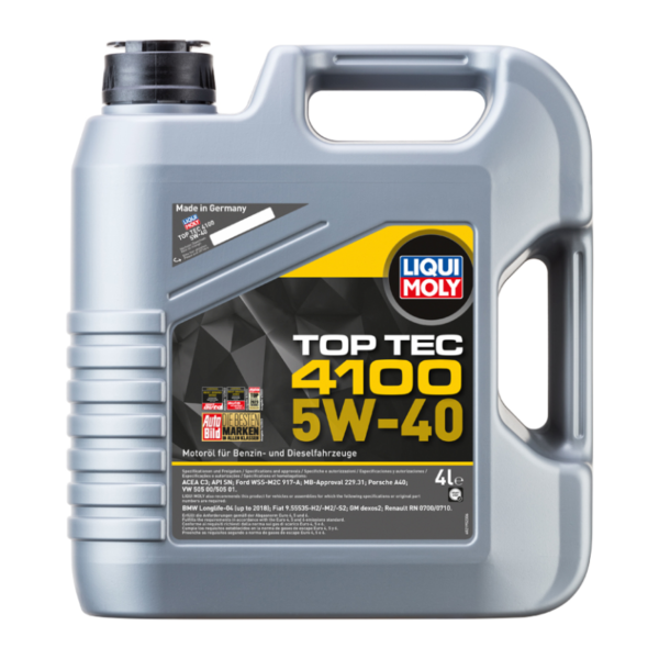 Liqui Moly Top Tec 4100 5W-40 Motor Yağı 4 L