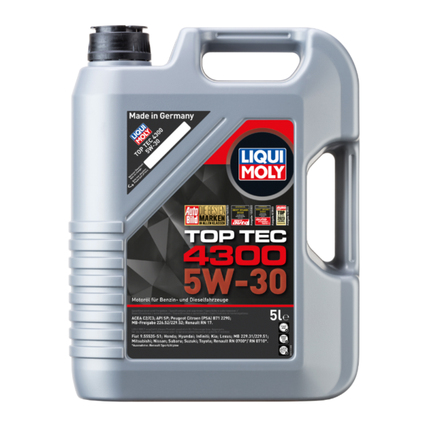 Liqui Moly Top Tec 4300 5W-30 Motor Yağı 5 L