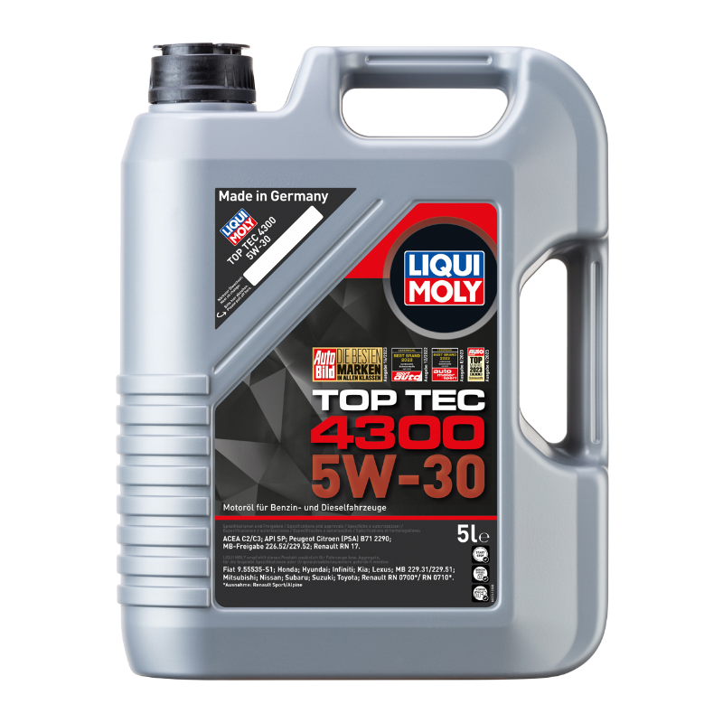 Adsız Liqui Moly Top Tec 4300 5W-30 Motor Yağı 5 L - Görsel 1