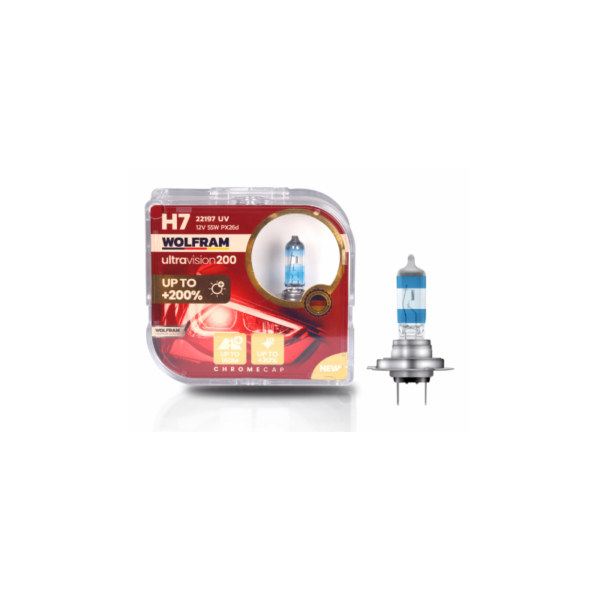 H7 ULTRA VISION +200% FAZLA + 20% BEYAZ IŞIK