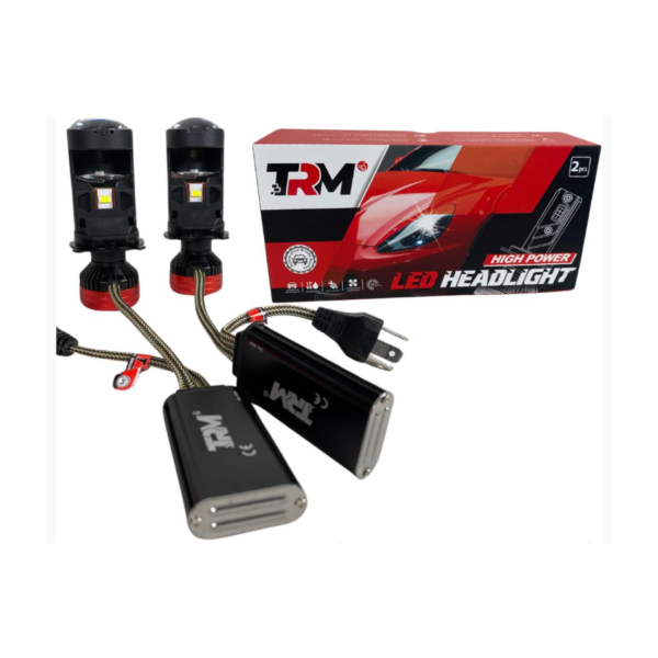 Trm Mercekli Led Far Ampulü H4