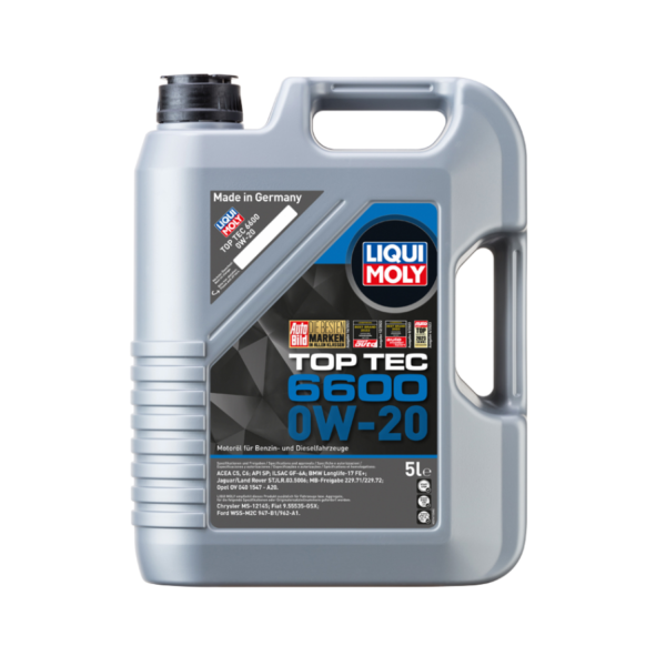 Top Tec 6600 0W-20 Motor Yağı 5 Litre