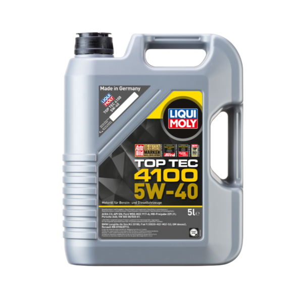 Liqui Moly Top Tec 4100 5W-40 Motor Yağı 5 Litre