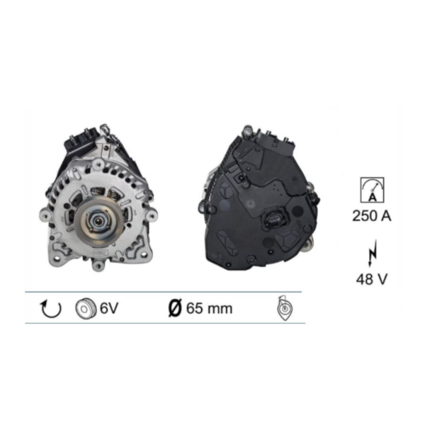 Valeo Alternatör 48V 250A Golf 8 (615012)