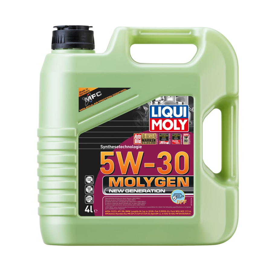 Adsız Liqui Moly Molygen 5W-30 (DPF) Motor Yağı 4 Litre - Görsel 1