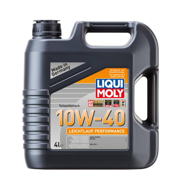 Liqui Moly Leichtlauf Performance 10W-40 Motor Yağı 4 Litre